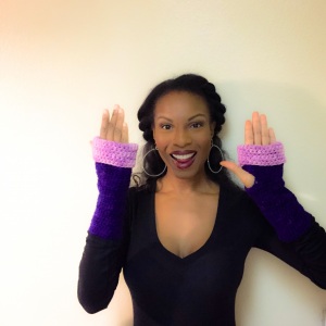 Crochet Fingerless Mittens