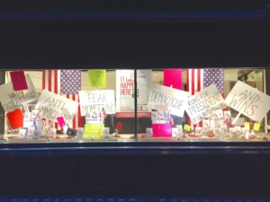 Political Window Display