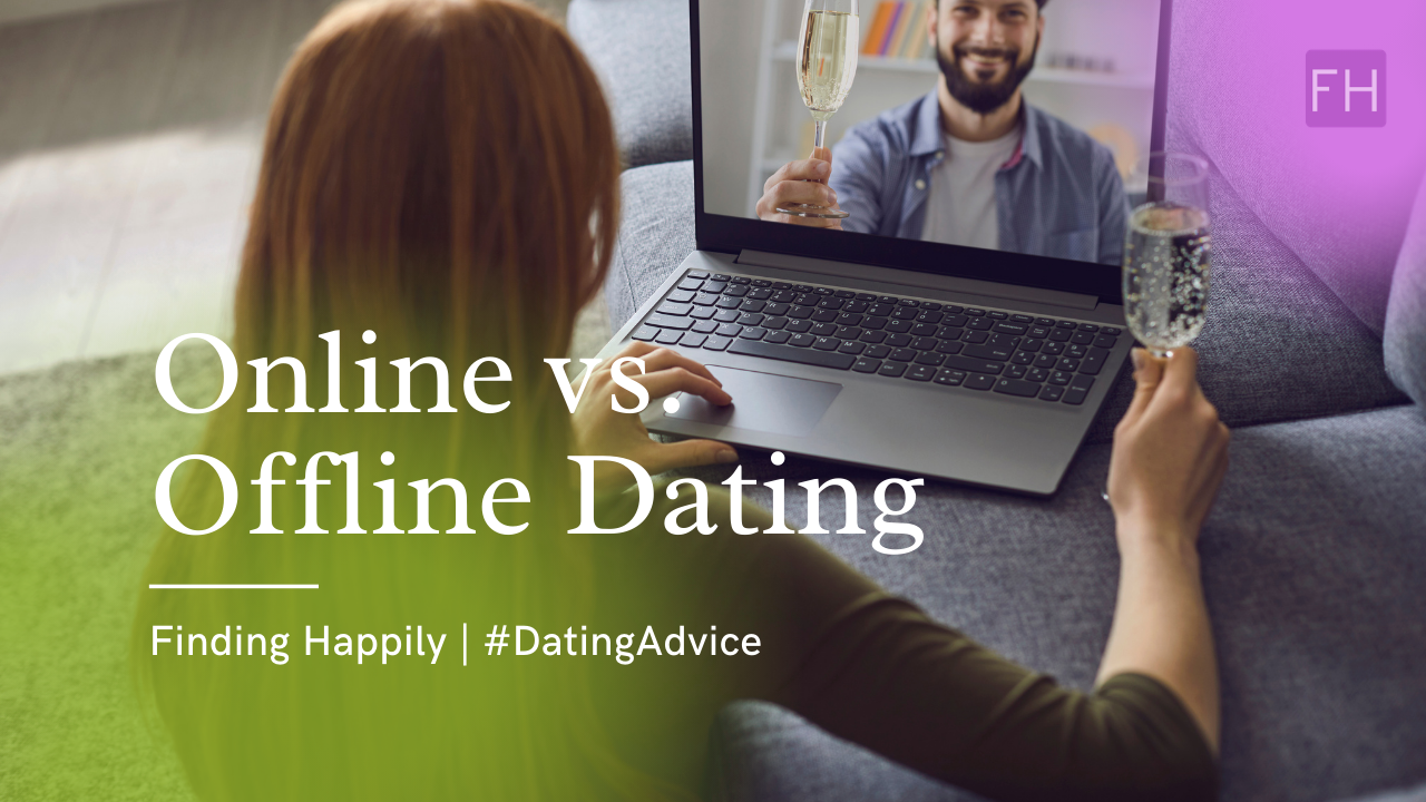 online vs organic dating infographic