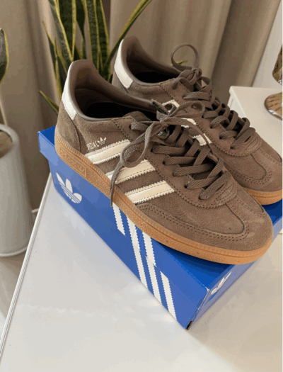 Adidas Spezial sneakers symbolizing a fresh fall reset—Collette Gee highlights how new seasons inspire new relationship goals